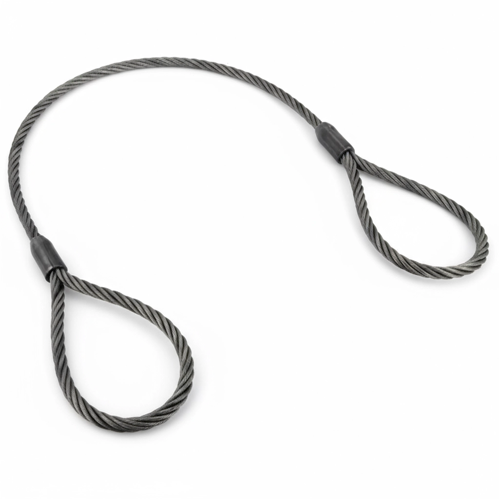 Строп канатный петлевой УСК1, СКП-3.6т 1м (опрессовка)